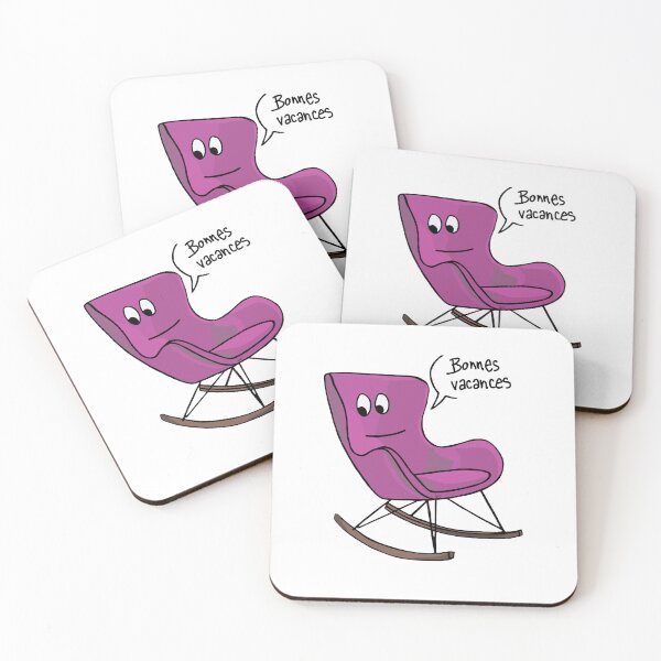 Item preview, Happy Holidays Rocking Chair (Pink) designed and sold by MentaLee.
