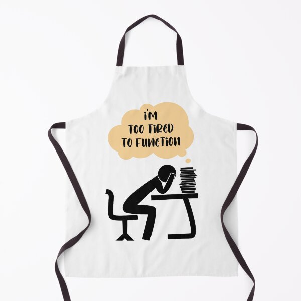 Item preview, I'm too tired to Function - person on desk designed and sold by Mechanical-Artt.