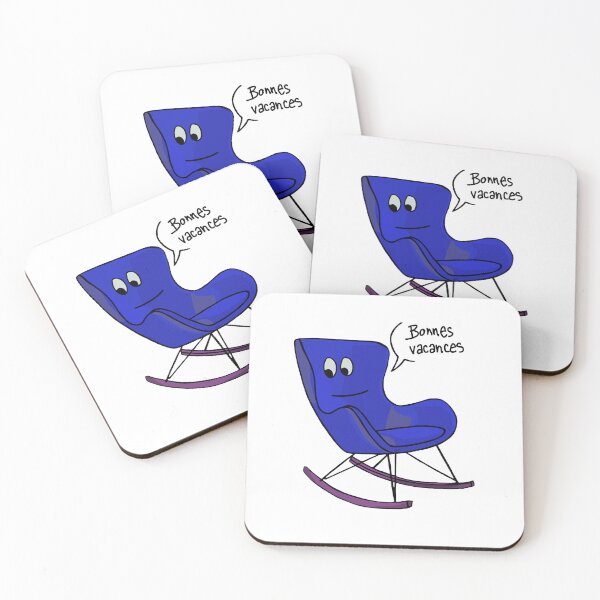 Item preview, Happy Holidays Rocking Chair (Royal Blue) designed and sold by MentaLee.
