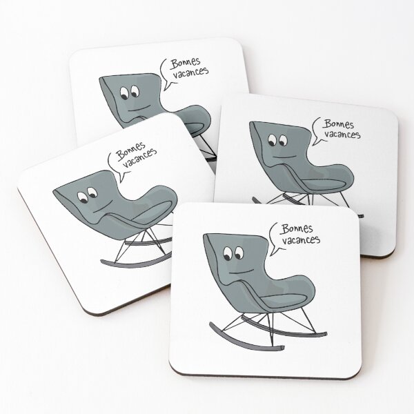 Item preview, Happy Holidays Rocking Chair (Grey) designed and sold by MentaLee.
