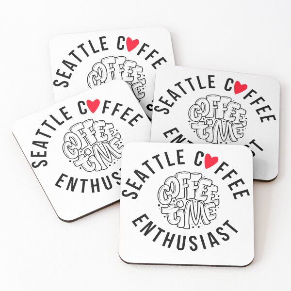 Item preview, Seattle Coffee Enthusiast Coffee Time designed and sold by Mompreneur and Daughter.