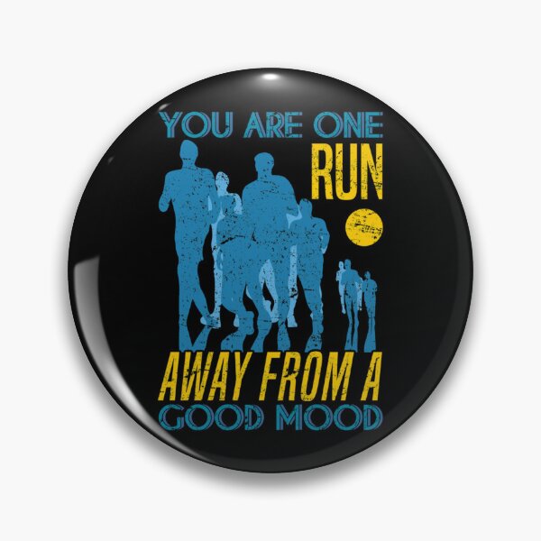 Item preview, You Are Only One Run Away From A Good Mood Classic T-Shirt designed and sold by lambstout2.