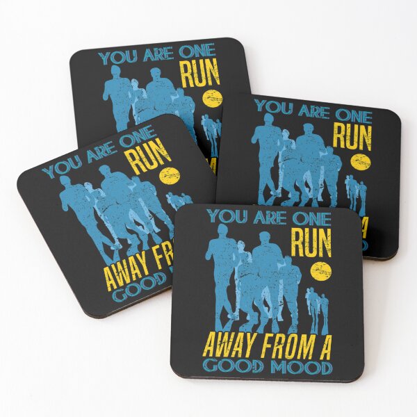 Item preview, You Are Only One Run Away From A Good Mood Classic T-Shirt designed and sold by lambstout2.