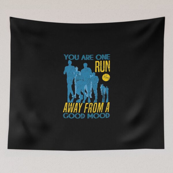 Item preview, You Are Only One Run Away From A Good Mood Classic T-Shirt designed and sold by lambstout2.