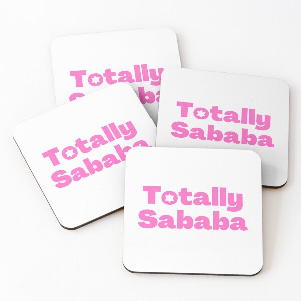 Item preview, Totally Sababa pink -- Hebrew Totally Cool designed and sold by NJGDesigns.
