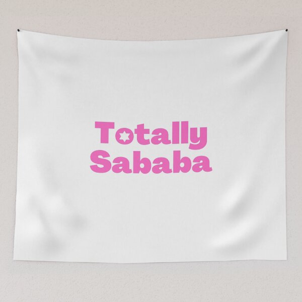 Item preview, Totally Sababa pink -- Hebrew Totally Cool designed and sold by NJGDesigns.