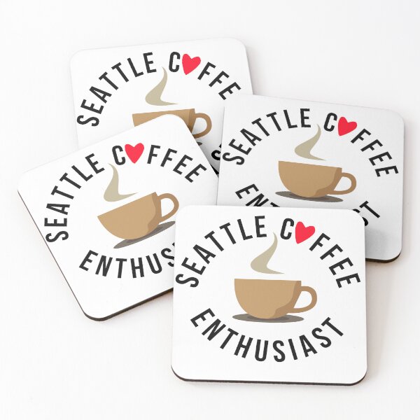 Item preview, Seattle Coffee Enthusiast Hot Coffee designed and sold by Mompreneur and Daughter.