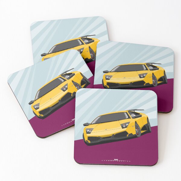Item preview, Murcielago LP670-4 SV yellow designed and sold by ElseWorldDesign.