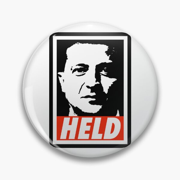 Item preview, Volodymyr Zelenskyy - Held - Hero in German (on white) designed and sold by Thelittlelord.