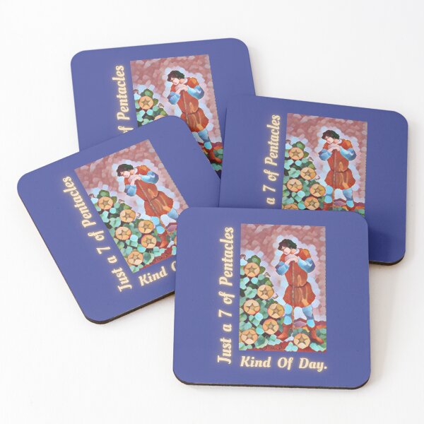 Item preview, Just A 7 Of Pentacles Kind Of Day Tarot designed and sold by H3designs.