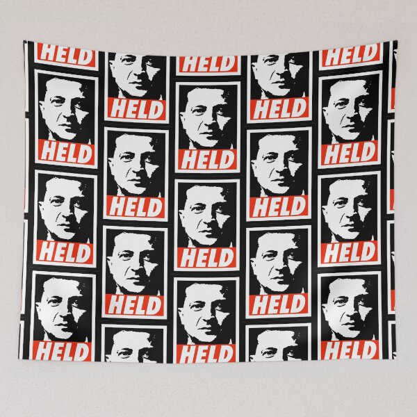Item preview, Volodymyr Zelenskyy - Held - Hero in German (on white) designed and sold by Thelittlelord.
