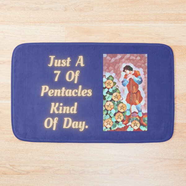 Item preview, Just A 7 Of Pentacles Kind Of Day Tarot designed and sold by H3designs.