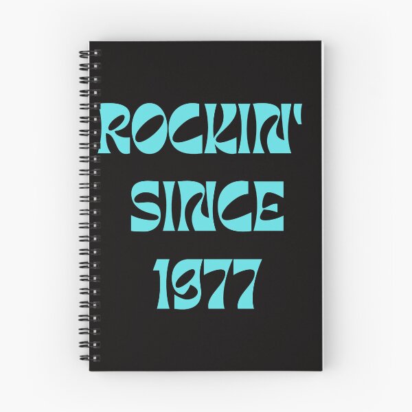 Item preview, Rockin' Since 1977 Funny Birthday Anniversary Retro  designed and sold by MagicSD Designs.
