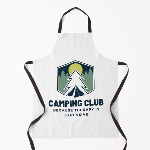 Item preview, Camping Club Because Therapy Is Expensive designed and sold by DigitalChickHub.