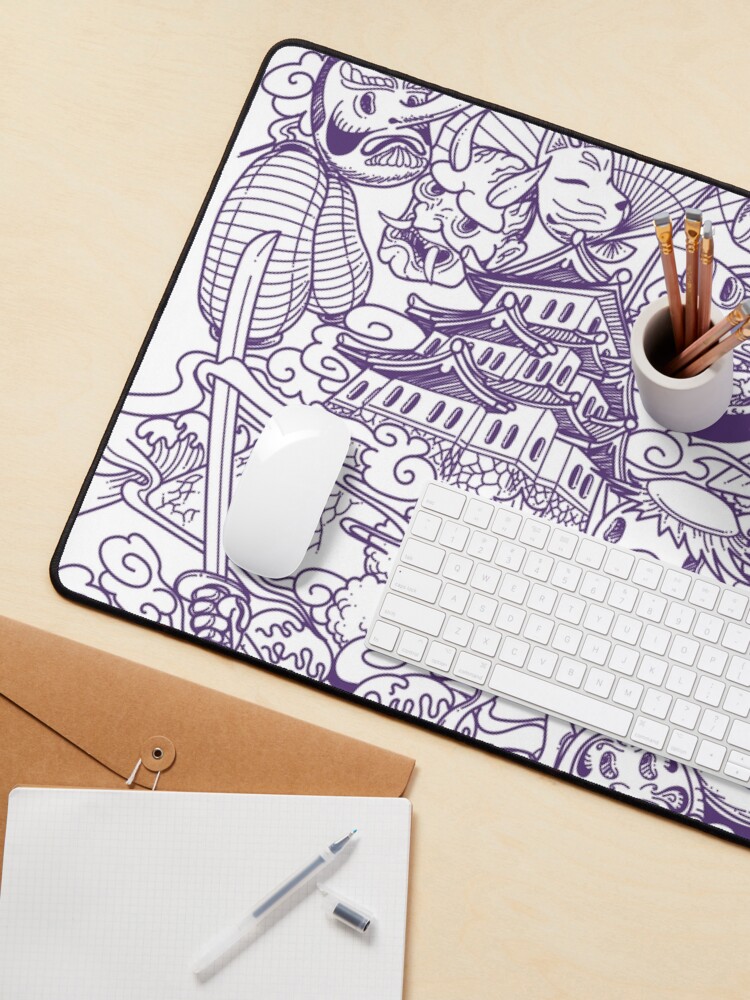Thumbnail 3 of 5, Mouse Pad, Mindless Midlife Musings of the Anime Nerd designed and sold by rick-vale.