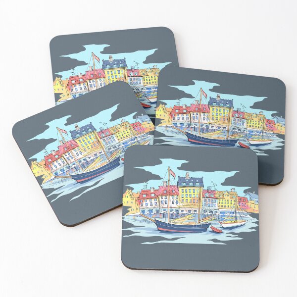 Item preview, Nyhavn, Copenhagen, Denmark. designed and sold by FunZoo.