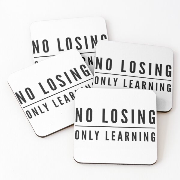 Item preview, No Losing, Only Learning  designed and sold by The  Lifers.