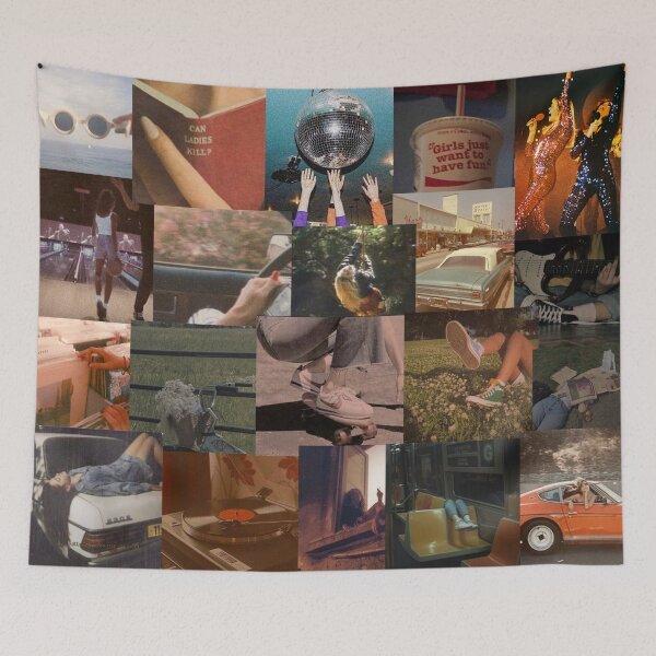 Item preview, vintage aesthetic collage designed and sold by morgananjos.