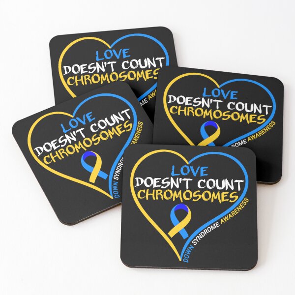 Item preview, Love Doesn't Count Chromosomes - Down Syndrome Awareness - World Down Syndrome Day 2022 designed and sold by naworas.