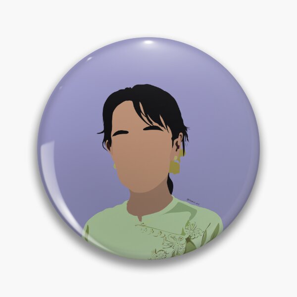 Item preview, Aung San Suu Kyi designed and sold by itsaulart.