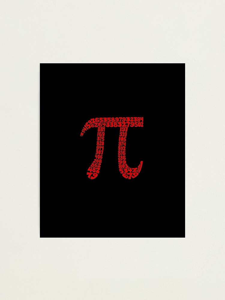 Lámina Fotográfica «Pi π Espiral Ciencia Matemáticas Secuencia De ...