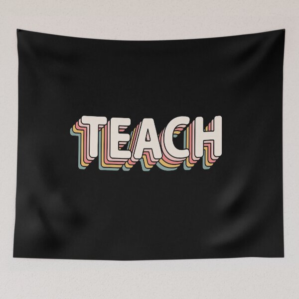 Item preview, Teach Rainbow Elementary Back to School Cute Teacher designed and sold by SocialLook.