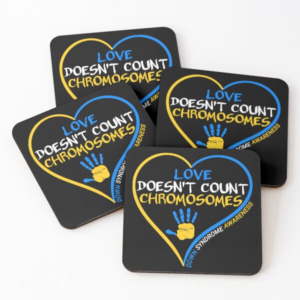 Item preview, Love Doesn't Count Chromosomes - Down Syndrome Awareness - World Down Syndrome Day 2022 designed and sold by naworas.