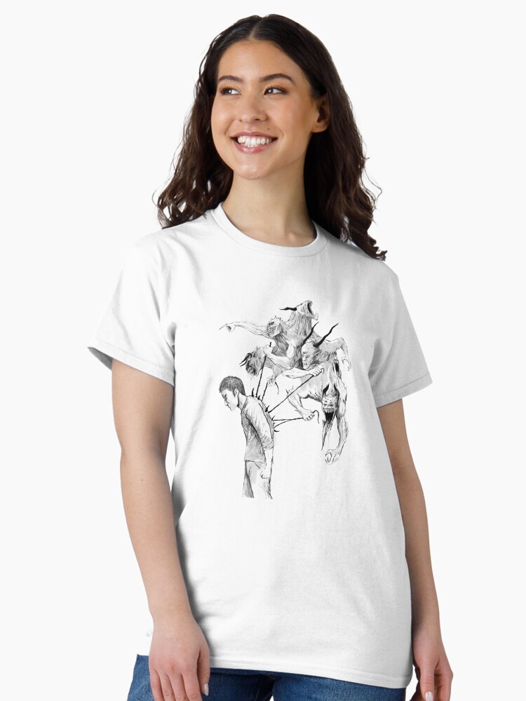 Thumbnail 2 of 7, Classic T-Shirt, Hooked designed and sold by TheKarmaticDiet.