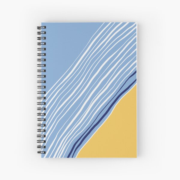 Into the Unknown - blue Spiral Notebook