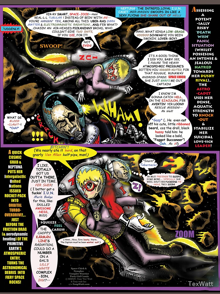 Page #4 of Tex Watt's WEEKLY (UNCENSORED) SUNDAY COMIX POP-ART by TexWatt