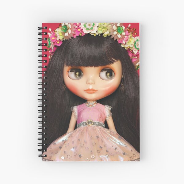 Miniature Spiral Notebook & Pencil for Blythe & Pullip Dolls