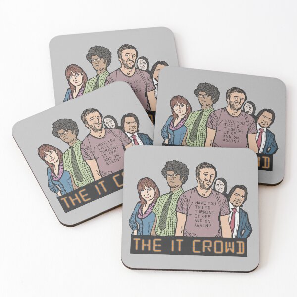 Item preview, The IT Crowd - Jen, Maurice, Roy, Richmond, & Doug designed and sold by krewyork.