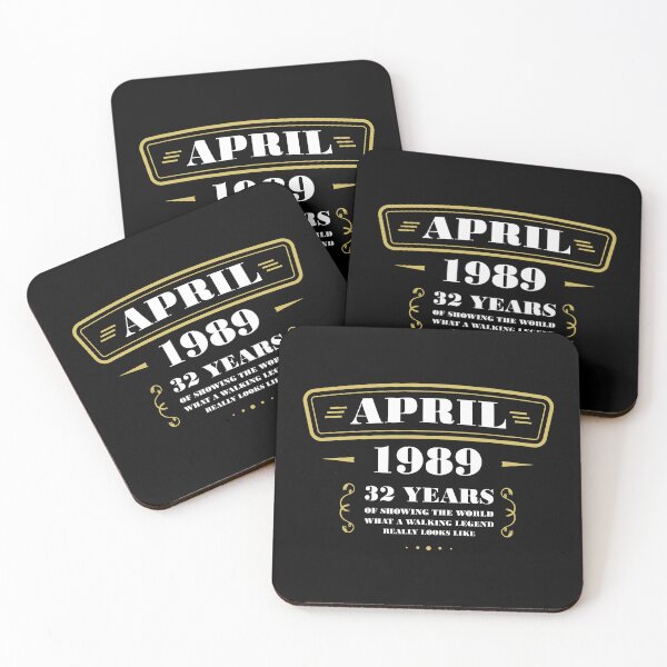 Item preview, APRIL 1989 WALKING LEGEND - Great Design For April Birthdays designed and sold by TeeTimeShirts.
