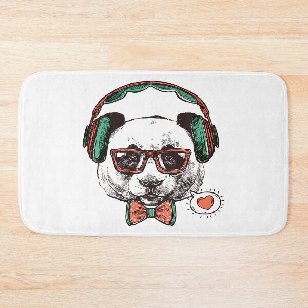 Item preview, Hipster Panda designed and sold by Fox Big Shop.
