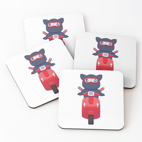 Item preview, cat on a scooter designed and sold by beunique5.