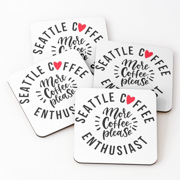 Item preview, Seattle Coffee Enthusiast More Coffee Please designed and sold by Mompreneur and Daughter.