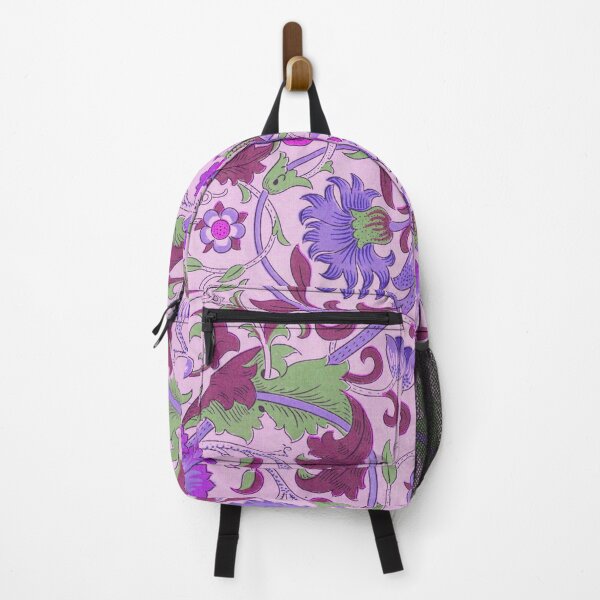 Item preview, Purple Blue Magenta Green Lodden Pattern by William Morris designed and sold by fowons.