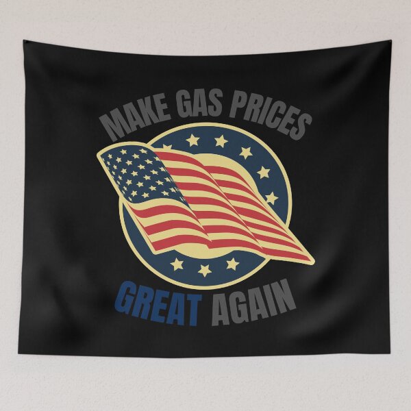 Item preview, make gas prices great again USA stars t-shirt designed and sold by Magicalair.