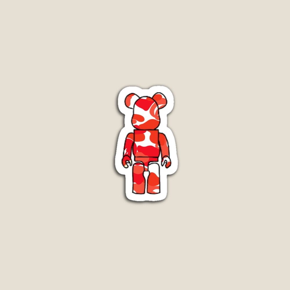 5 Pcs Bearbrick Stickers 