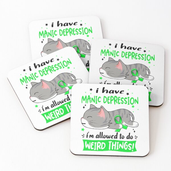 Item preview, Manic Depression Awareness, I Have Manic Depression i'm Allowed to do Weird Things! designed and sold by Tammyilaria.