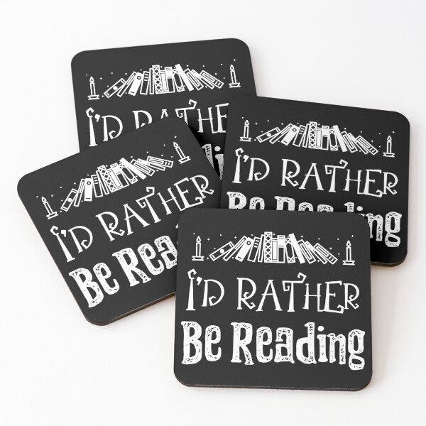 Item preview, I'd Rather Be Reading designed and sold by LadySaltwater.