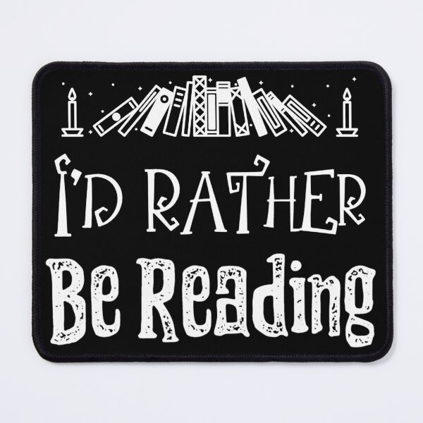 Item preview, I'd Rather Be Reading designed and sold by LadySaltwater.