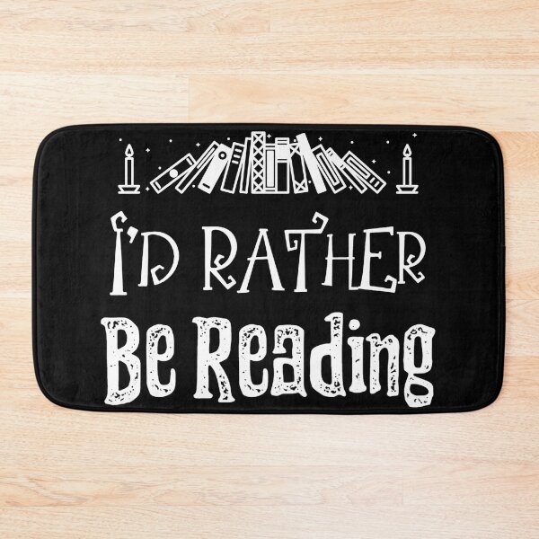 Item preview, I'd Rather Be Reading designed and sold by LadySaltwater.