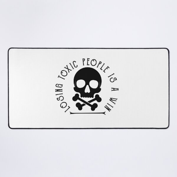 Item preview, Losing Toxic People Is A Win funny quote designed and sold by POSITIVEHL HL.