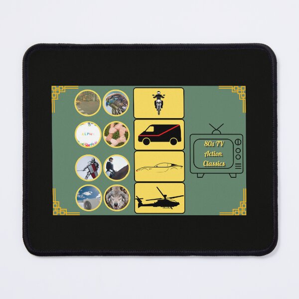 Item preview, SWYS - 80s TV Action Classics Design designed and sold by CoyoteGifts.