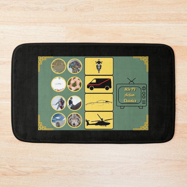Item preview, SWYS - 80s TV Action Classics Design designed and sold by CoyoteGifts.
