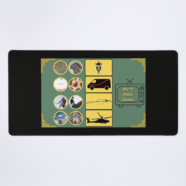 Item preview, SWYS - 80s TV Action Classics Design designed and sold by CoyoteGifts.
