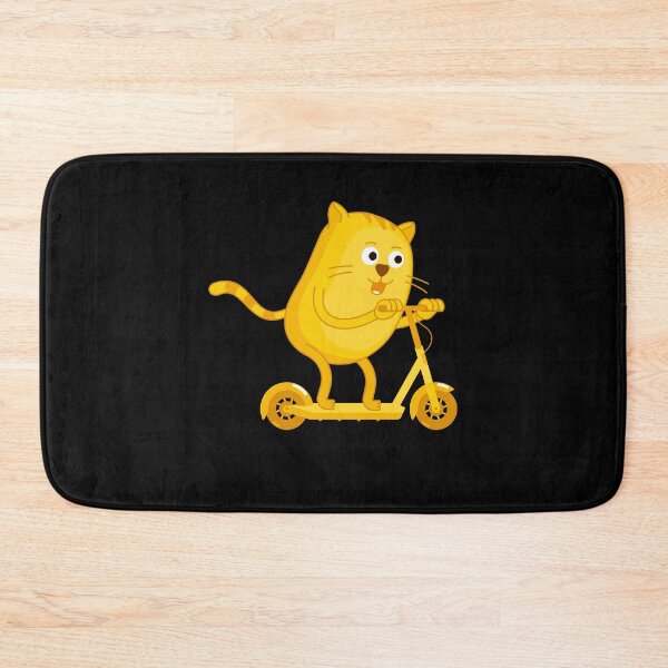 Item preview,  cartoon scooter cat designed and sold by beunique5.