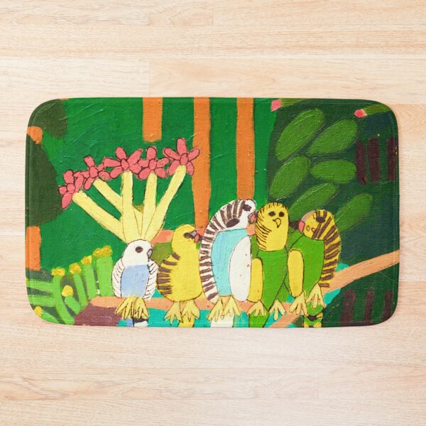 Item preview, Five Budgies designed and sold by Zion Levy Stewart.