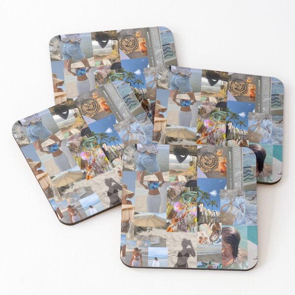 Item preview, beach aesthetic collage designed and sold by morgananjos.